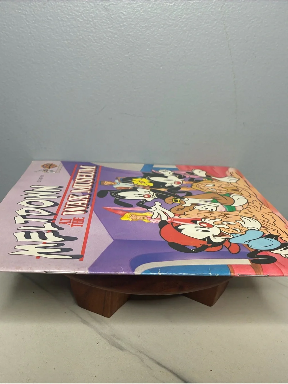 1995 Animaniacs Meltdown at the Wax Museum Golden Look-Look Book Special Ed